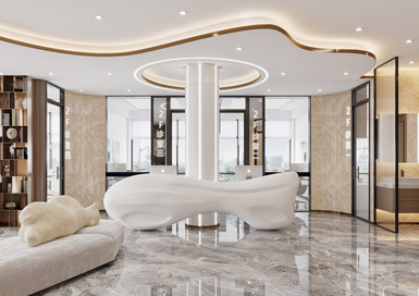 义乌口腔医院装修设计案例效果图