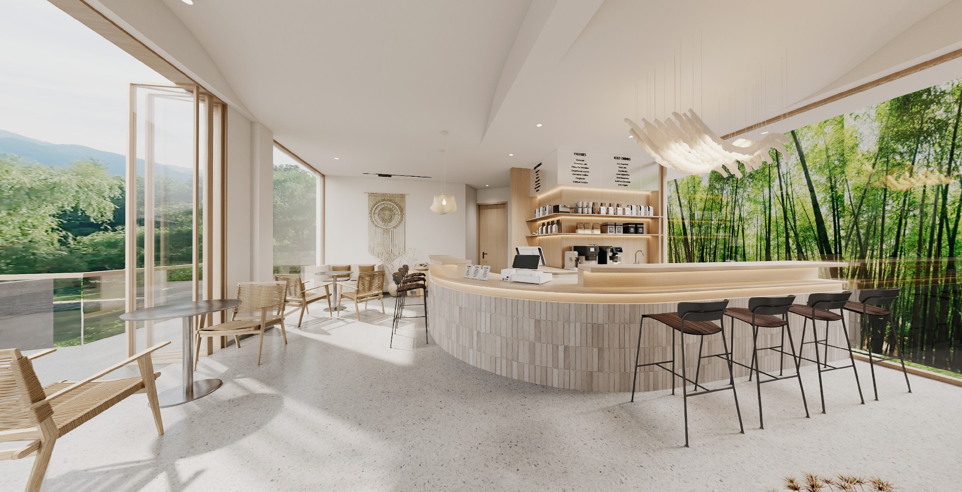 湖州安吉清山?绿水间民宿设计装修案例