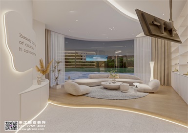 绍兴越城区花玺美容院装修设计案例