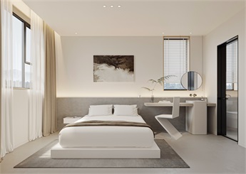 杭州极简风民宿装修设计案例