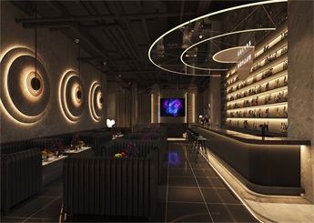 HZ Sober Bar清吧装修设计案例效果图