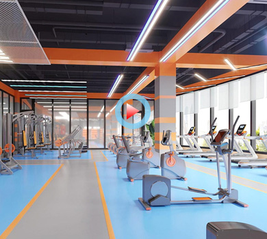 健身游泳馆设计全景案例