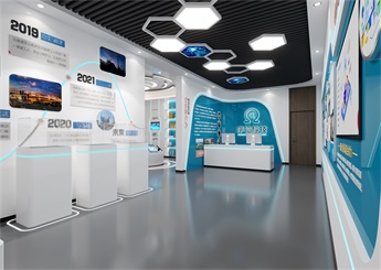 玻璃科技展厅设计装修效果图