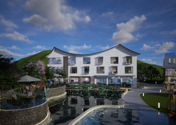 安吉茶庄园民宿设计装修案例效果图